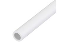 QUARKZMAN Tube Rond Rigide en PVC 5mm ID 7mm OD 350mm Longueur Blanc pour Manchon de Câble de Conduite d'Eau