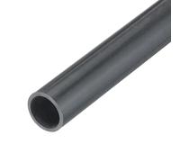 QUARKZMAN Tube Rond Rigide en PVC 9mm ID 11mm OD 350mm Longueur Gris Foncé pour Manchon de Câble de Conduite d'Eau