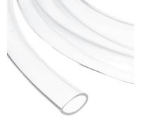 QUARKZMAN Tuyau En PVC Transparent, 14mm DI x 16.16mm DE - 7.5ft Tuyau En PVC Leger En Vinyle, Tuyau En Plastique Flexible Transparent Pour Transfert D'Air D'Huile D'Eau Aquarium Irrigation