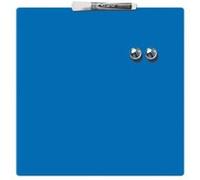 ACCO NOBO Tableau mémo carré 1903873 360 x 360 mm bleu effaçable à sec sans cadre fixations murales