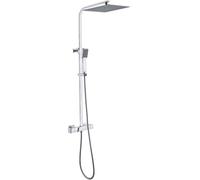 Quartos 300 colonne de douche chromée avec thermostatique Essebagno