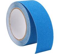 Quartz Sable Antidérapant Bande Sol Escalier Marche Antidérapant Sécurité PVC Ruban Adhésif 5m (Bleu)