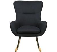 QUAX - Rocking Chair Adult Basic Black Black