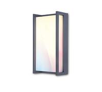Lutec Applique murale extérieure LED Qubo 16W dimmable IP54 Anthracite 5193004118