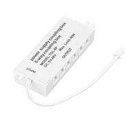Qudinip Boîte de Couplage à 6 Voies, Boîte de Jonction D'alimentation Compacte et Durable pour Solutions D'éclairage LED, Matériau ABS à économie D'énergie