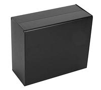 Qudinip Boîtier de Boîtier en Aluminium Boîte de Jonction Noire Sable Durable pour Accessoire PCB 80x160x180mm