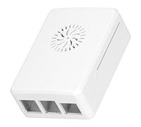 Qudinip Boîtier élégant pour 4B avec Couvercle Supérieur Amovible et Fonction de Refroidissement pour Projets de Bricolage, Matériau ABS, 90 X 65 X 30 Mm, Vis et Tapis Antidérapants Inclus (Blanche)