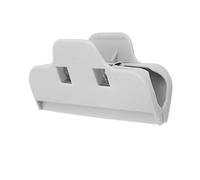 Qudinip Clip de Scellage Alimentaire, épais et Solide, Bon Effet d'étanchéité pour la Cuisine, 1x9,8x4,8 Cm, Clip ABS (d'étanchéité à ressort - gris)