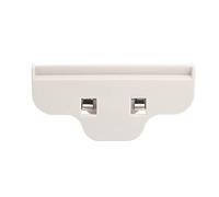 Qudinip Clip de Scellage Alimentaire, épais et Solide, Bon Effet d'étanchéité pour la Cuisine, 1x9,8x4,8 Cm, Clip ABS (de fermeture à ressort - Beige)