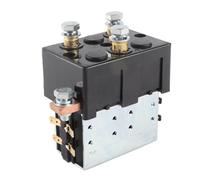 Qudinip Contacteur D'inversion 24V 200a, Moteurs électriques Durables, Solénoïde D'inversion pour Camions et Tracteurs, Matériau ABS Durable