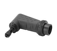 Qudinip Convertisseur D'angle Droit pour Meuleuse électrique, Adaptateur Durable pour les Zones Difficiles D'accès, adapté aux Outils Rotatifs, Noir, 1 Pièce
