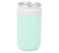 Qudinip Diffuseur D'humidificateur de Voiture USB, Vaporisateur D'huile Essentielle Personnel Ultra Silencieux avec Lumières LED pour Voyage, Bureau et Maison, 260ml (Vert clair)