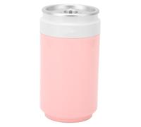 Qudinip Diffuseur D'humidificateur de Voiture USB, Vaporisateur D'huile Essentielle Personnel Ultra Silencieux avec Lumières LED pour Voyage, Bureau et Maison, 260ml (Rose)
