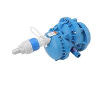 Qudinip Distributeur D'injecteur D'engrais, Pompe Proportionnelle, Dispositif de Dosage Réglable à 2% pour L'horticulture et L'élevage, Matériau PP Durable