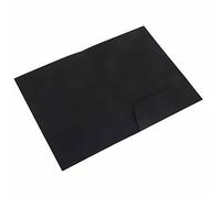 Qudinip Dossier de Poche Format A4, Dossier de Fichiers à Conception Biseautée Durable pour Fournitures de Bureau - 8,7 X 12 Pouces (Noire)