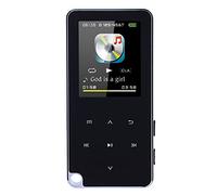Qudinip Enregistreur Vocal Numérique M25, Mini Taille Portable, Lecteur MP3 MP4 Multifonction pour la Marche, la Course à Pied, avec Bluetooth (16 GB)