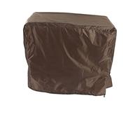 Qudinip Housse de Chariot à Boissons D'extérieur, Imperméable et Résistante aux Déchirures, pour une Utilisation Intérieure et Extérieure, avec Sac de Rangement, 86x48x79cm (Brun)