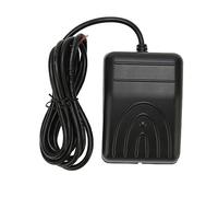 Qudinip Interrupteur au Pied Haute Puissance, Contrôleur de Pédale à Réinitialisation Automatique pour équipement Industriel et Médical, Câble 16A 250V AC 6,6 Pieds