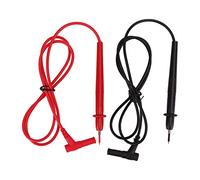 Qudinip J.30029 Jeu de Câbles de Test Universels, Sondes de Test Multimètre Flexibles en PVC pour Instruments Industriels 10A Rouge Noir 5 Jeux