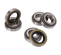 Qudinip Kit de Joints de Roulement de Moyeu de Roue Avant, Remplacement de Reconstruction Durable Haute Résistance pour Voiturettes de E-Z-GO TXT 4 Roulements 2 Joints D'huile