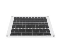 Qudinip Kit de Pompe de Fontaine Solaire, Pompe à Eau Submersible à Faible Bruit, Puissance 20W, pour étang à Poissons, Jardin, Hydroponique, Silicium Monocristallin