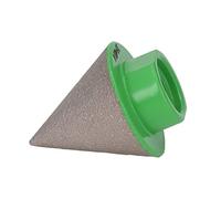 Qudinip Mèche à Chanfreiner Diamantée à 60 Degrés pour la Coupe de la Céramique et du Marbre, Grains 80, Outil Fiable pour un Usage Professionnel et Bricolage