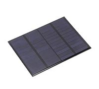 Qudinip Mini Panneau Solaire 12V 1.5W, Chargeur Portable pour Lanternes de Camping et Téléphones Portables, Module en Polysilicium