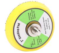 Qudinip Patin de Ponçage de 50 Mm pour un Meulage et un Polissage en Douceur, Matériau ABS Léger, Facile à Remplacer, Idéal pour les Machines à Papier de Verre Portatives