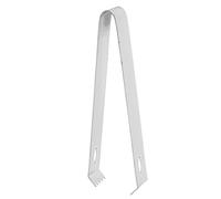 Qudinip Pince à Glace en Acier Inoxydable, Conception épaissie pour Maintenir Fermement les Aliments au Bar à la Maison ou Lors D'événements en Cuisine, 17cm (Réflexion miroir)