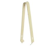 Qudinip Pince à Glace en Acier Inoxydable, Conception épaissie pour Maintenir Fermement les Aliments au Bar à la Maison ou Lors D'événements en Cuisine, 17cm (Plaqué Or)