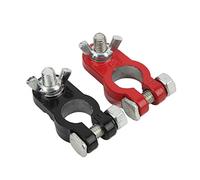 Qudinip Pince de Borne de Batterie Isolée en Alliage D'aluminium, Compatible avec les Batteries de 17 à 19mm pour Camping-cars, Camions et Cellules Solaires, Paquet de 2