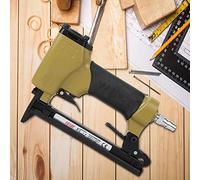 Qudinip Pistolet Pneumatique Cloueur à Air, Mini Agrafeuse Durable pour la Production de Meubles et la Décoration Intérieure en Alliage D'aluminium 1010F