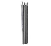 Qudinip Réchauffeur D'air en Céramique PTC avec efficacité de Transfert de Chaleur élevée pour la Maison et le Bureau, Coque en Aluminium 2000W AC 220V