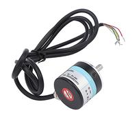 Qudinip Réducteur de Moteur Durable Léger et Incrémental D'encodeur ABZ pour L'automatisation Industrielle DC5-24V 6mm (Sadastjakh-360g)