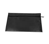 Qudinip Sac à Documents Ignifuge, Sac de Protection de Fichiers étanche Multifonction pour Stocker de l'argent Liquide, Un Passeport et des Documents Juridiques, 28 X 38 Cm, Argent