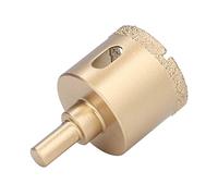 Qudinip Scie Cloche Diamantée en Acier au Carbone avec Revêtement Diamant, Lame épaissie pour un Perçage Précis de la Porcelaine et du Verre, 1 Pièce (42mm)