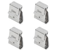 Qudinip Serre-fil PV 50 Pièces, Clips en Acier Inoxydable pour Sécuriser les Fils électriques de 2 à 6 mm² dans les Systèmes Solaires