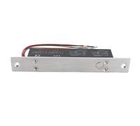 Qudinip Serrure à Pêne électrique DC12V avec Délai Réglable pour un Contrôle D'accès de sécurité amélioré pour Portes à 90/180 Degrés, Matériau en Alliage D'aluminium