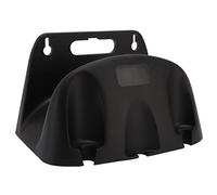 Qudinip Support D'enrouleur de Tuyau D'eau, Conception Compacte avec Résistance au Froid pour le Nettoyage Ménager et le Lavage de Voiture, Stockage de Tubes de 20 M (Noire)