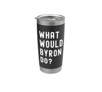 Que Ferait Byron? Gobelet isotherme en acier inoxydable double paroi