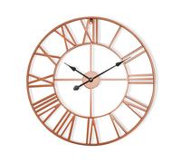Queensway 60 Horloge murale cadre métallique silencieux Ø 60 cm