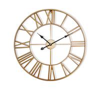 Queensway 60 Horloge murale cadre métallique silencieux Ø 60 cm