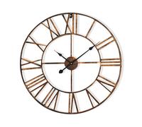 Queensway 60 Horloge murale cadre métallique silencieux Ø 60 cm