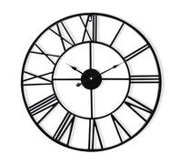 Queensway Horloge murale cadre métallique silencieuse Ø 76 cm