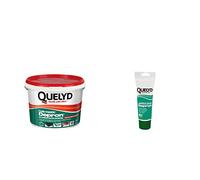 Quelyd 30601868 Colle Mastic DEPRON et revêtements isolants Haute Performance 6 Kg & Quelyd Joints pour Depron - Colle Joint pour Plaques d’Isolation Thermique Depron Quelyd - Couleur : Blanc