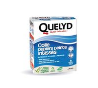 Quelyd - Colle papiers peints intissés en poudre - Sans solvant - Étui doseur - 300 g