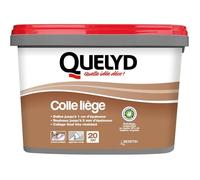 Quelyd Colle pâte pour liège mural 5 kg - dalles et rouleaux, intérieur, sans solvant