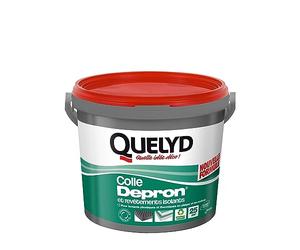 Quelyd Colle Pour Plaques Depron et Revêtement Isolants - 1 Seau 6 kg | Isolation Mur et Plafond - Maintien Immédiat - Sans Solvant