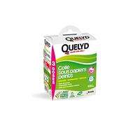 Quelyd – Colle tous papiers peints pré-dosée, indicateur coloré, sans solvant – 3 monodoses 150 g