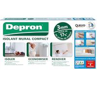 Quelyd Plaques DEPRON Format G3 - Épaisseur 3 mm - Plaque Isolation Thermique - Isolant Murs Intérieurs - Couleur : Blanc - 20 Plaques de 1 m² (100 x 100 cm)